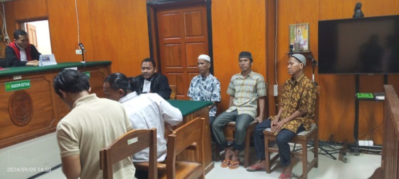 Terdakwah Pembunuhan Tunjuk Penyidik Polres OKU Yang  Melakukan  Penyiksaan