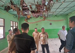 Kunker Komisi I DPRD OKU Temukan SMPN 49 OKU Rusak Parah