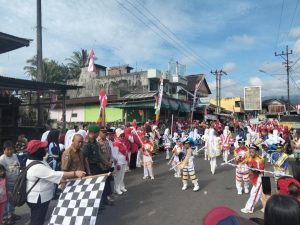 Lomba Gerak Jalan & Karnaval HUT RI Ke-80 Sukses Mempersatukan Warga Di Jalur Lintas Curup–Lubuk Linggau